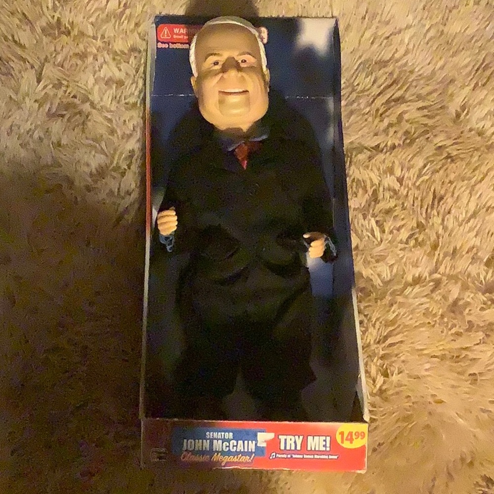 John McCain talking doll